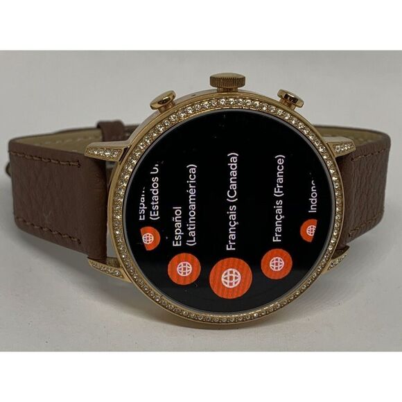 Fossil Gen 4 Authentic Digital Dial Smart Watch Custom Band FTW6015 ZA286 - Picture 6 of 12